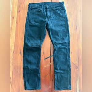 Levi's Men's 511 Dark Grey Slim Straight Jeans